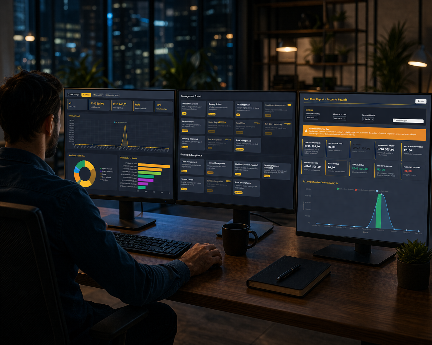 Analytics & Cash Flow